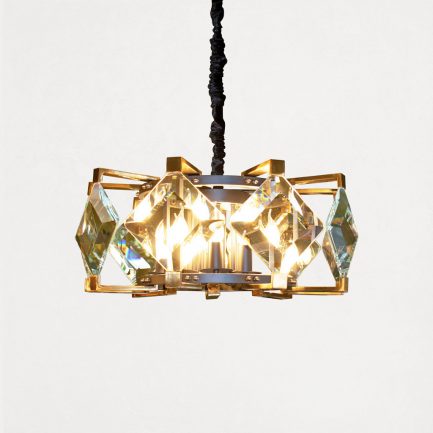 لوستر کریستال شمشی لوزی