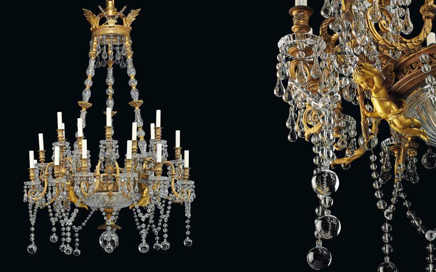 لوستر باکارات قرن 19