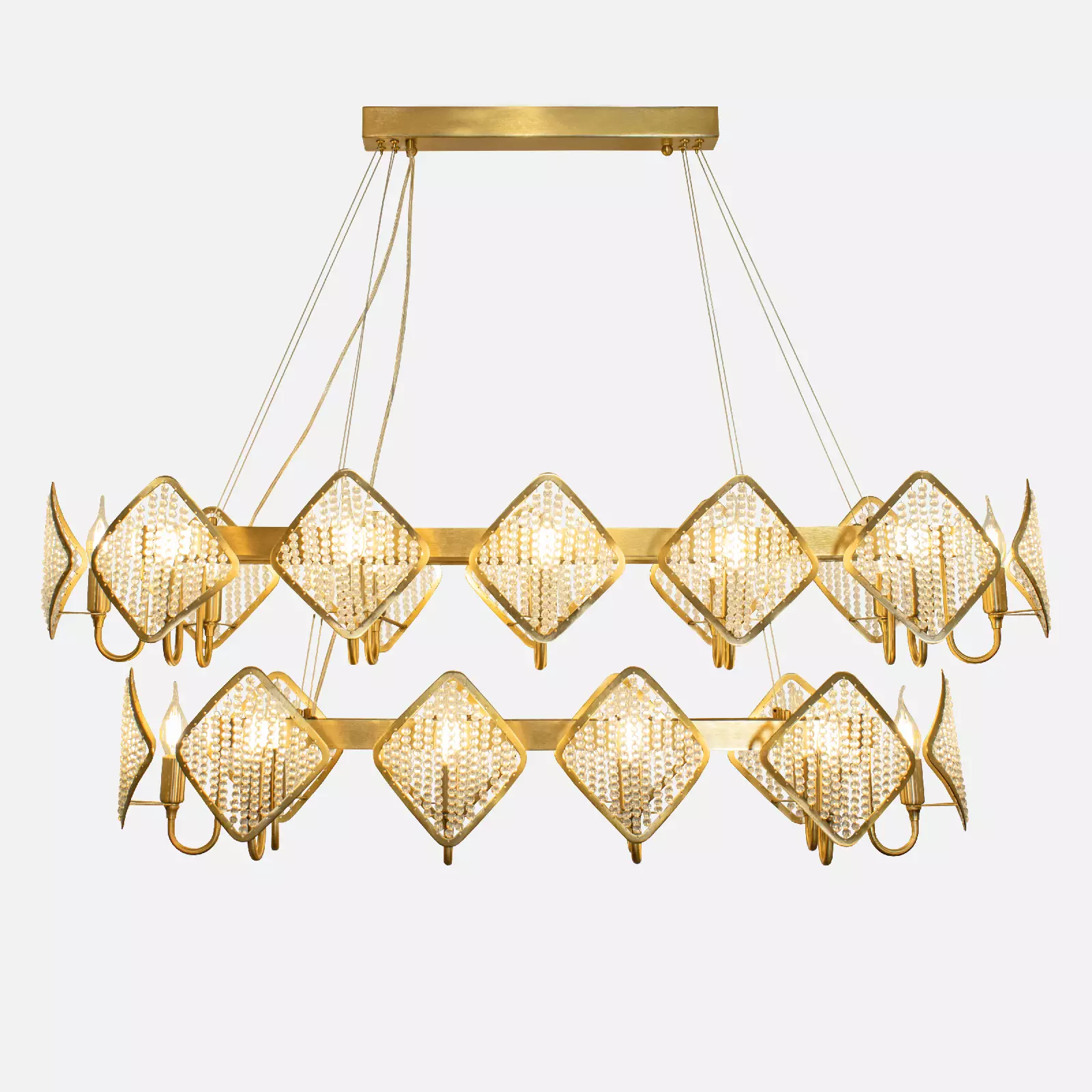 Elina-linear-chandelier لوستر لاینر الینا