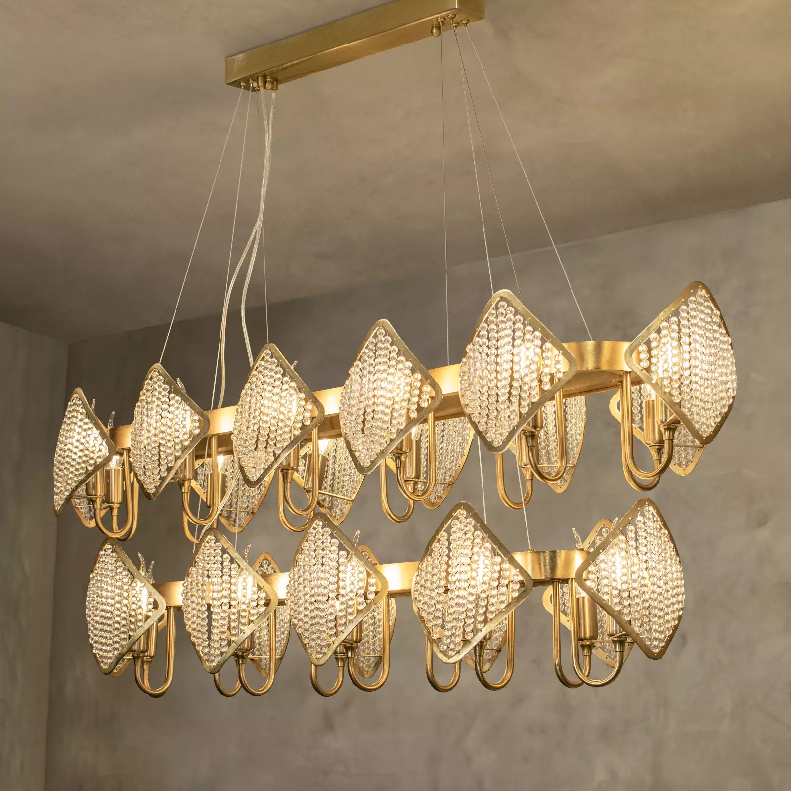 لوستر-لاینر-22-شعله-الینا-شمعی لوستر لاینر نیرا 22 شعله