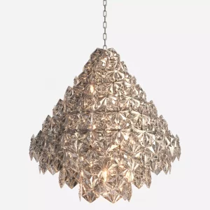 لوستر کریستالی خوشه ای ستاره 75 دودی