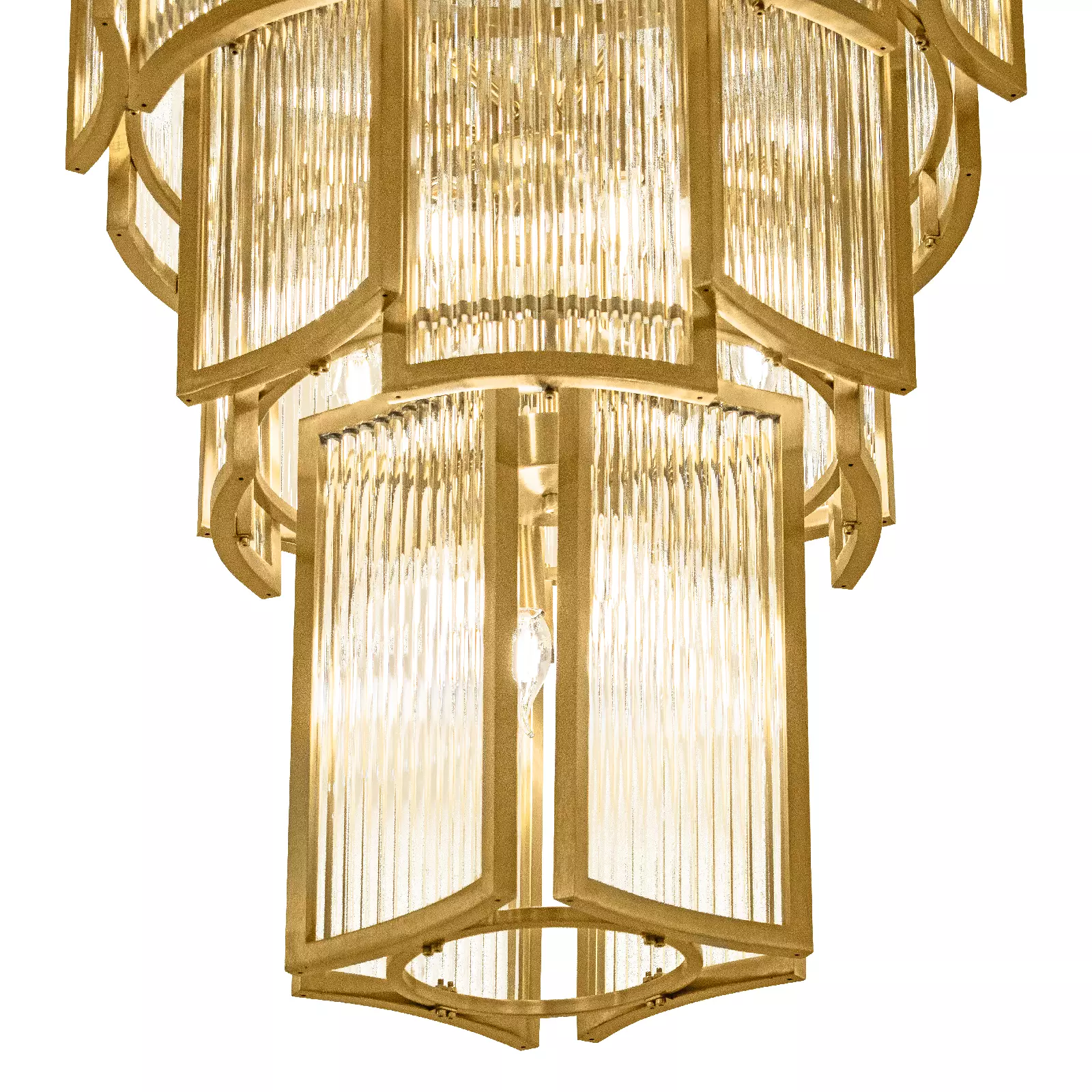 Elva-Circle-Chandelier-D70-detail لوستر کریستالی طبقاتی الوا نیرا