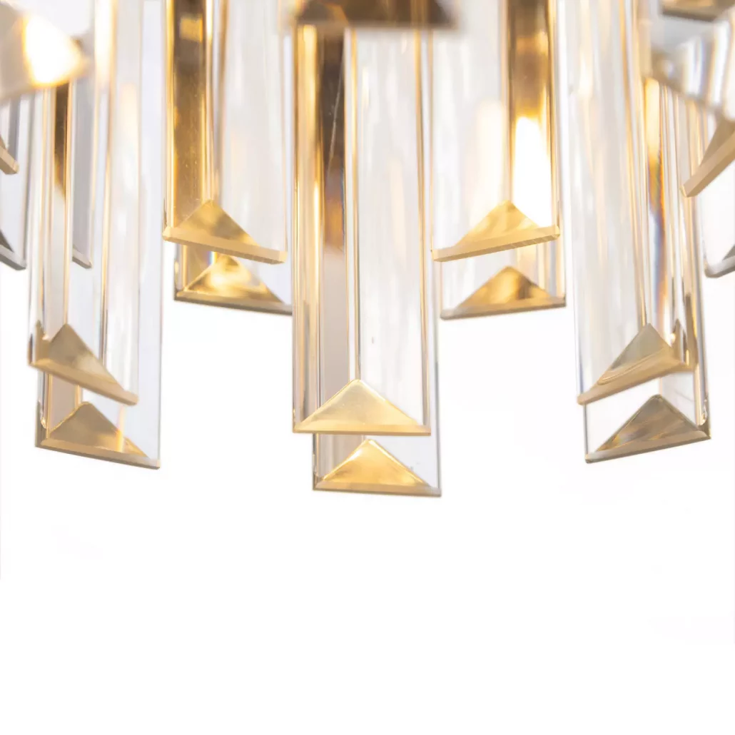 کریستال های چراغ آویز آیرون نیرا