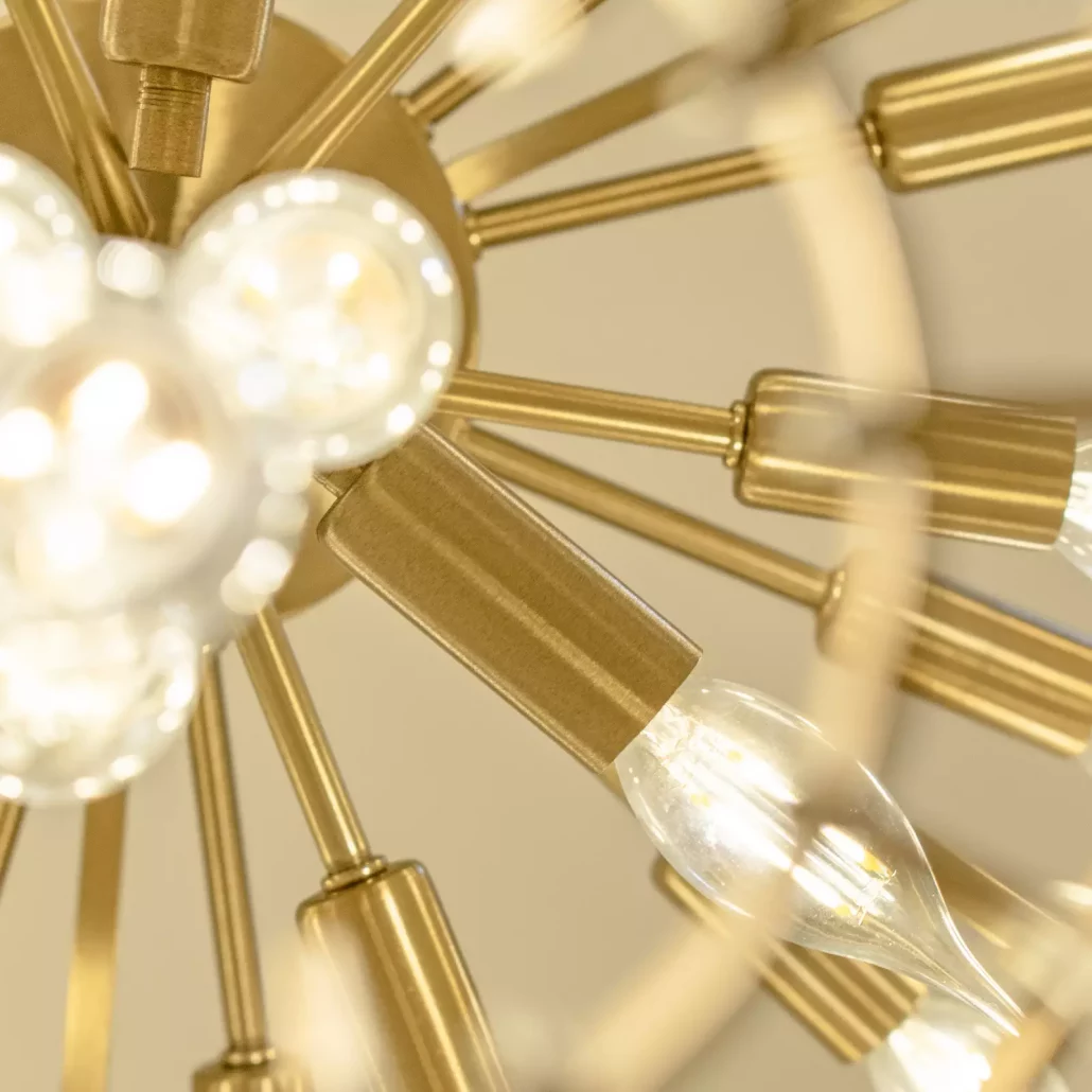 بدنه لوستر طبقاتی گرد ثمین