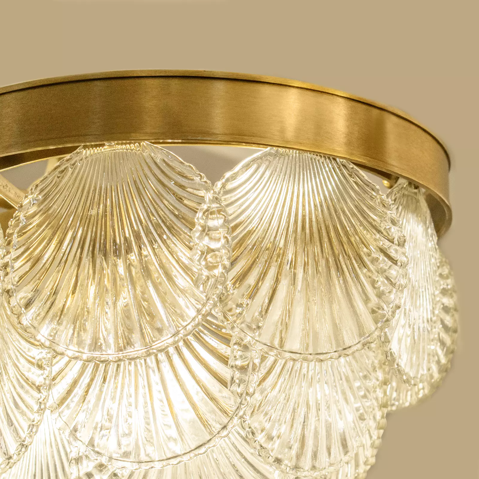 Zarrin-Linear-Crystal-Chandelier لوستر کریستالی خطی زرین