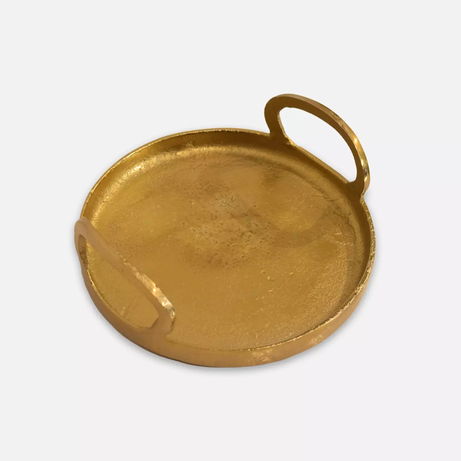 سینی-قهوه-خوری-طلایی-برنزی-برنجی سینی قهوه خوری طلایی