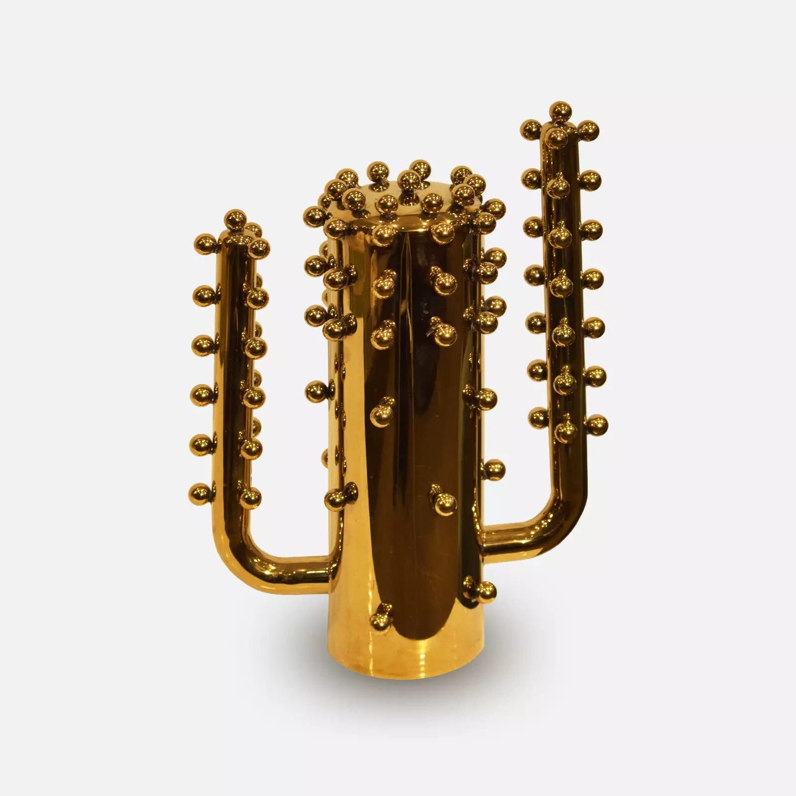 المان-تزئینی-کاکتوس-کوچک-طلایی المان تزئینی کاکتوس کوچک