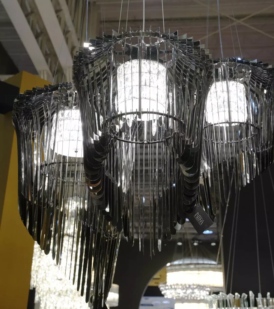 لوستر فولدینگ زاها-لوستر مدرن فلزی