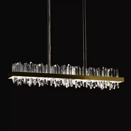 لوستر آشپزخانه فلزی لاوا