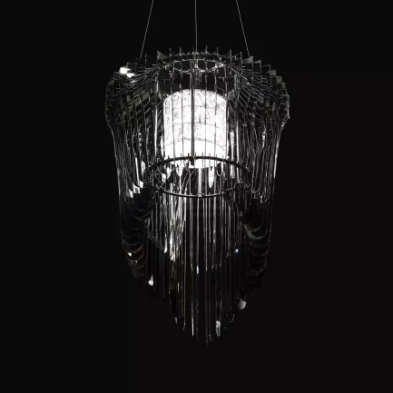 لوستر مدرن فلزی زاها 50