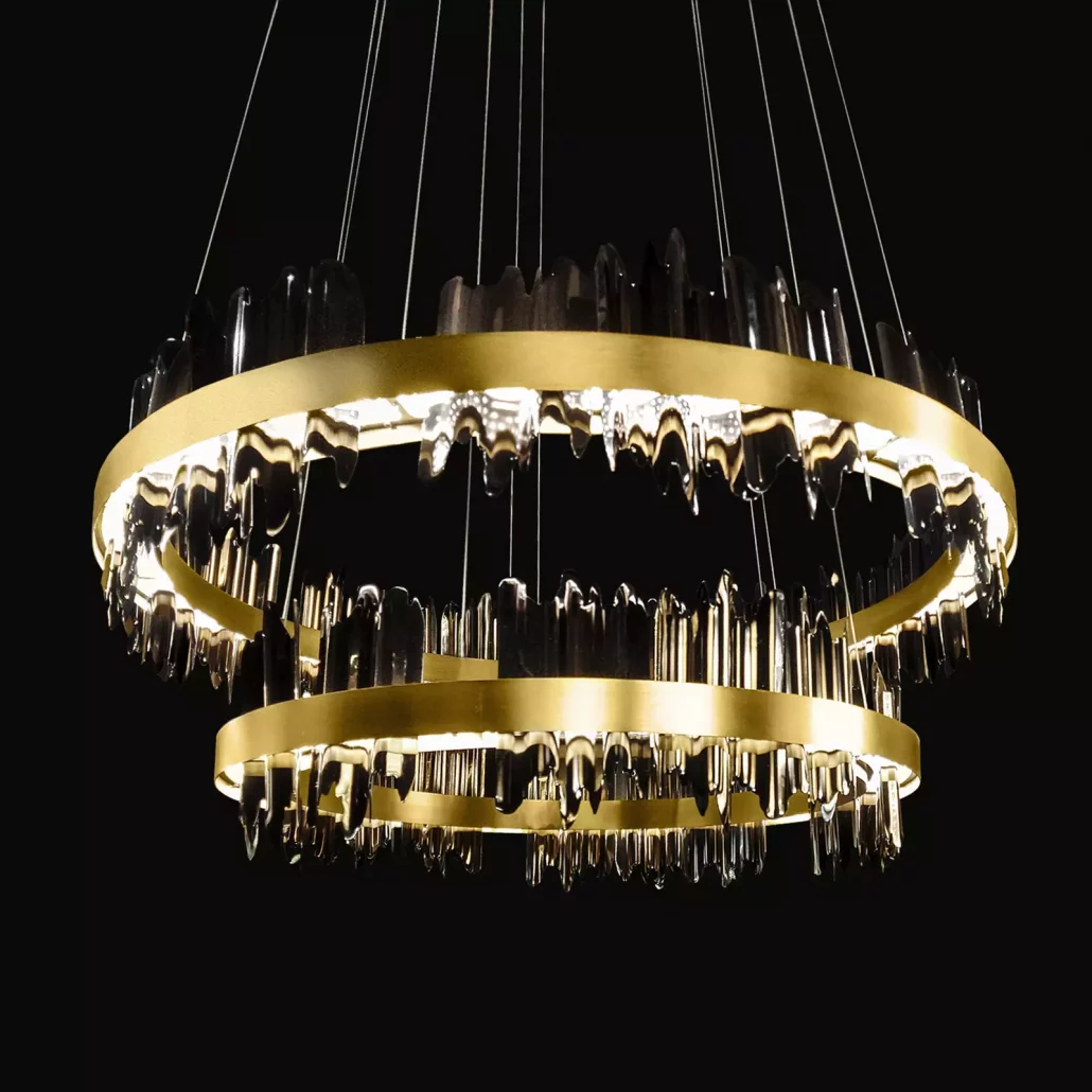 لوستر مدرن پذیرایی لاوا- خرید لوستر 1403