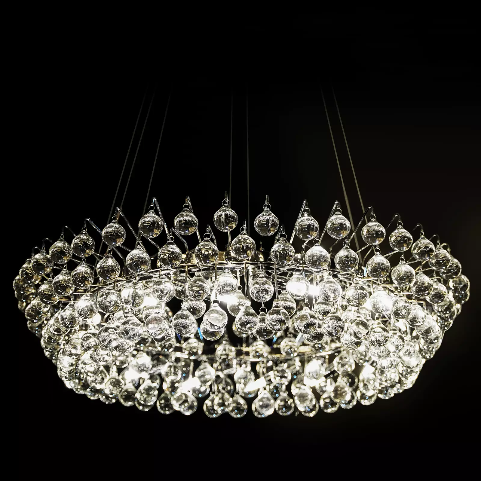 لوستر مدرن کریستالی دریزل لوستر کریستالی مدرن دریزل