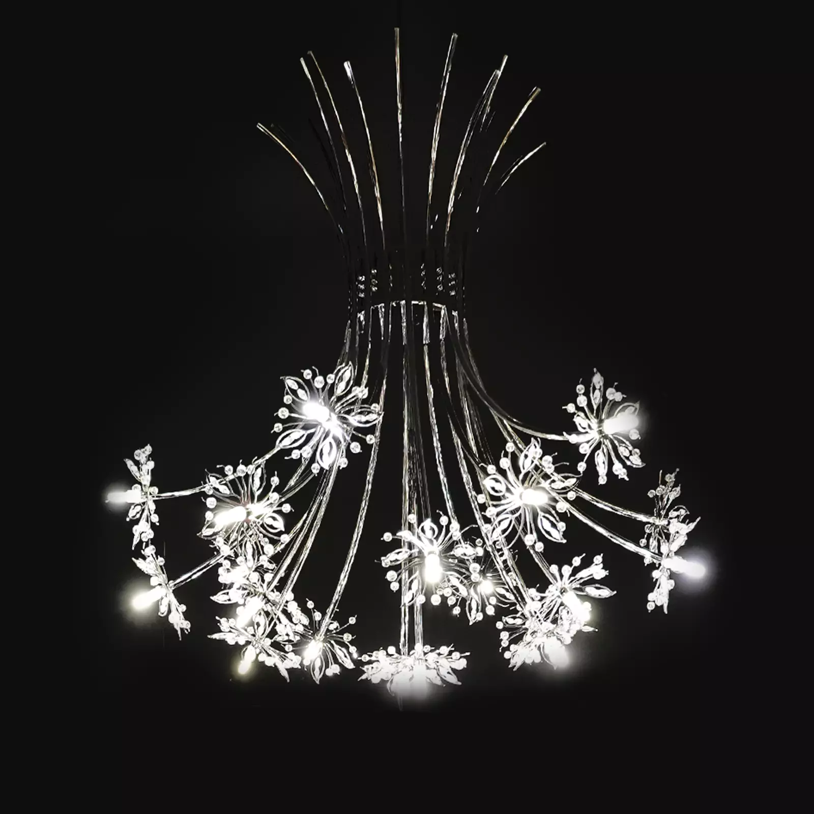 لوستر-گل-مدرن-فلورا-80 لوستر گل مدرن فلورا 80