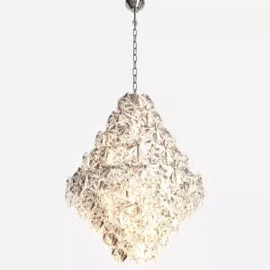 لوستر کریستال ستاره خوشه ای 55 شفاف