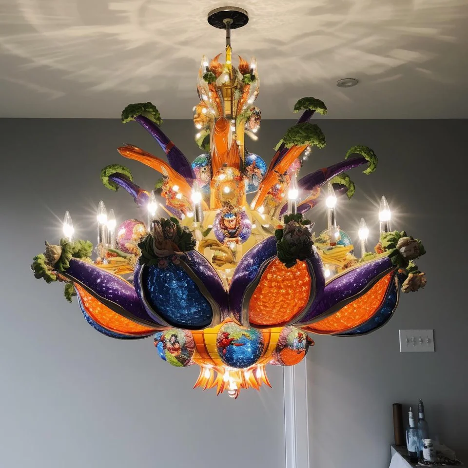 لوستر فانتزی دراگون بال زد