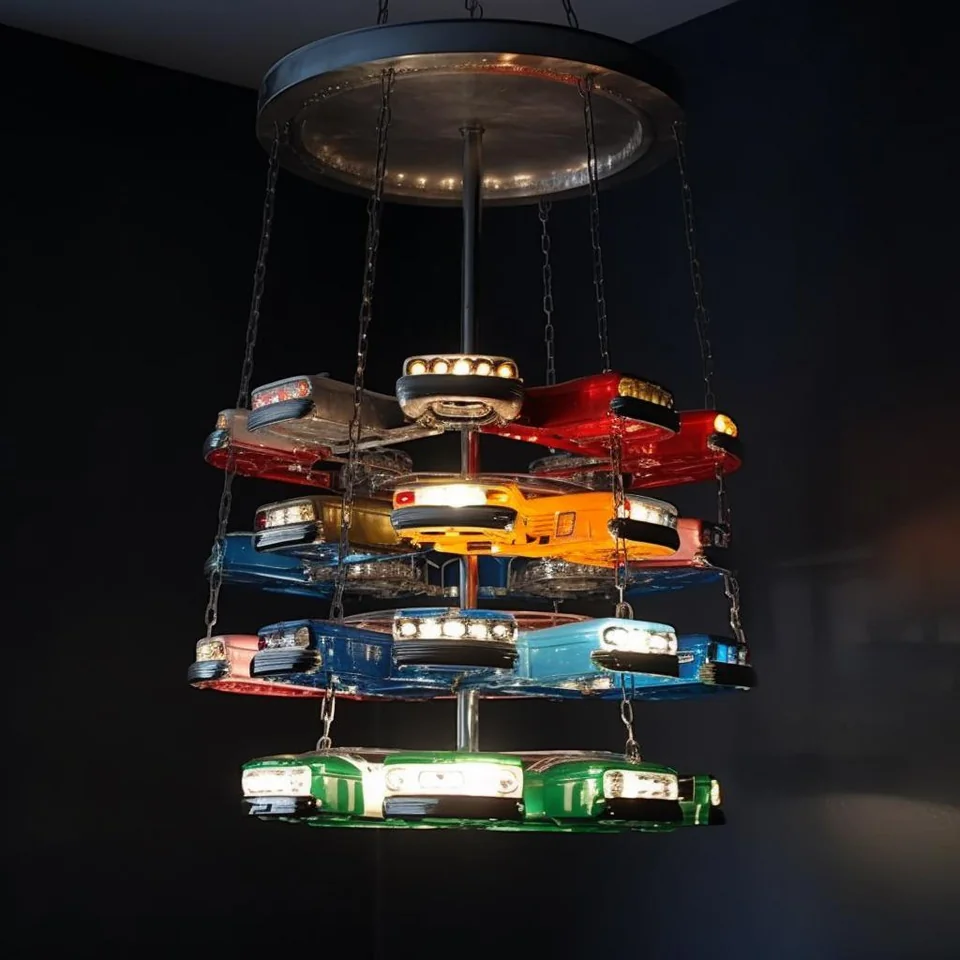 لوستر اتاق کودک سریع و خشن