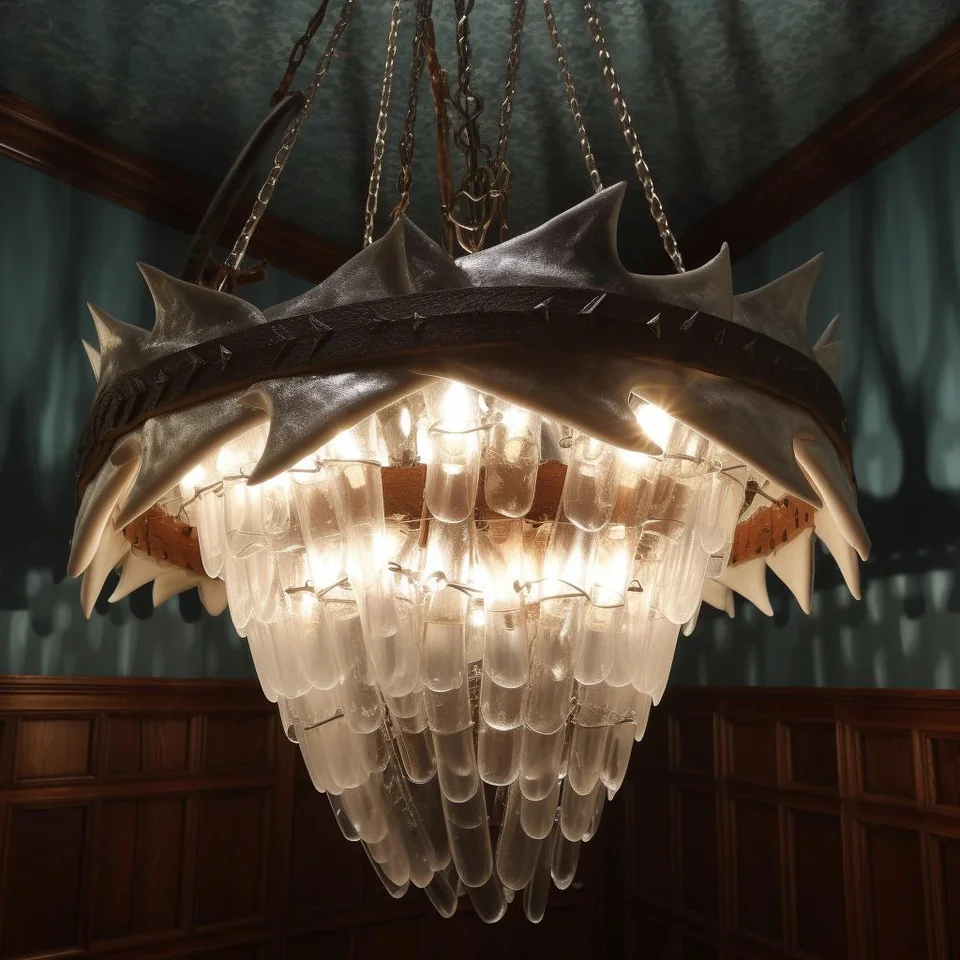 لوستر ترسناک فیلم آرواره