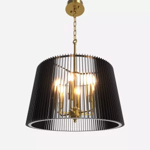 لوستر گرد لینارا 50 فلزی