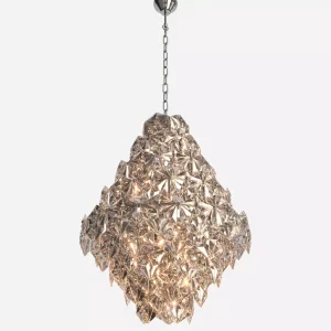 لوستر کریستال ستاره خوشه ای 55 دودی