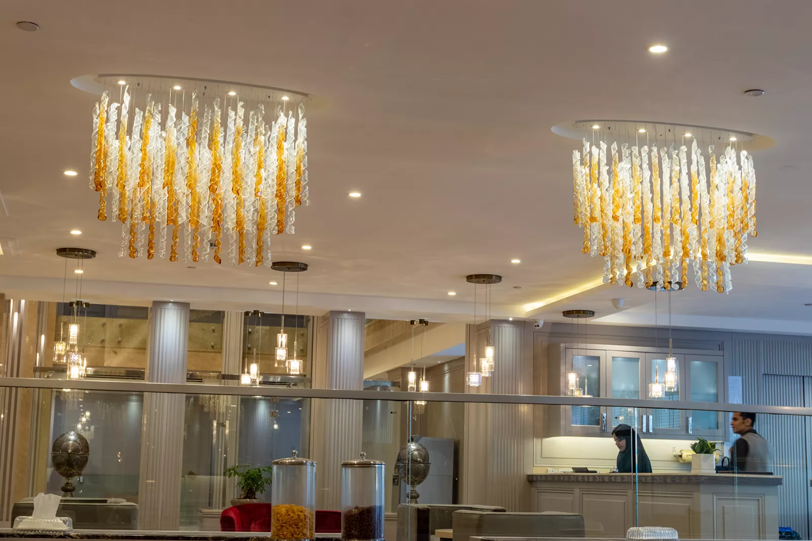 لوستر ریزشی کوچک