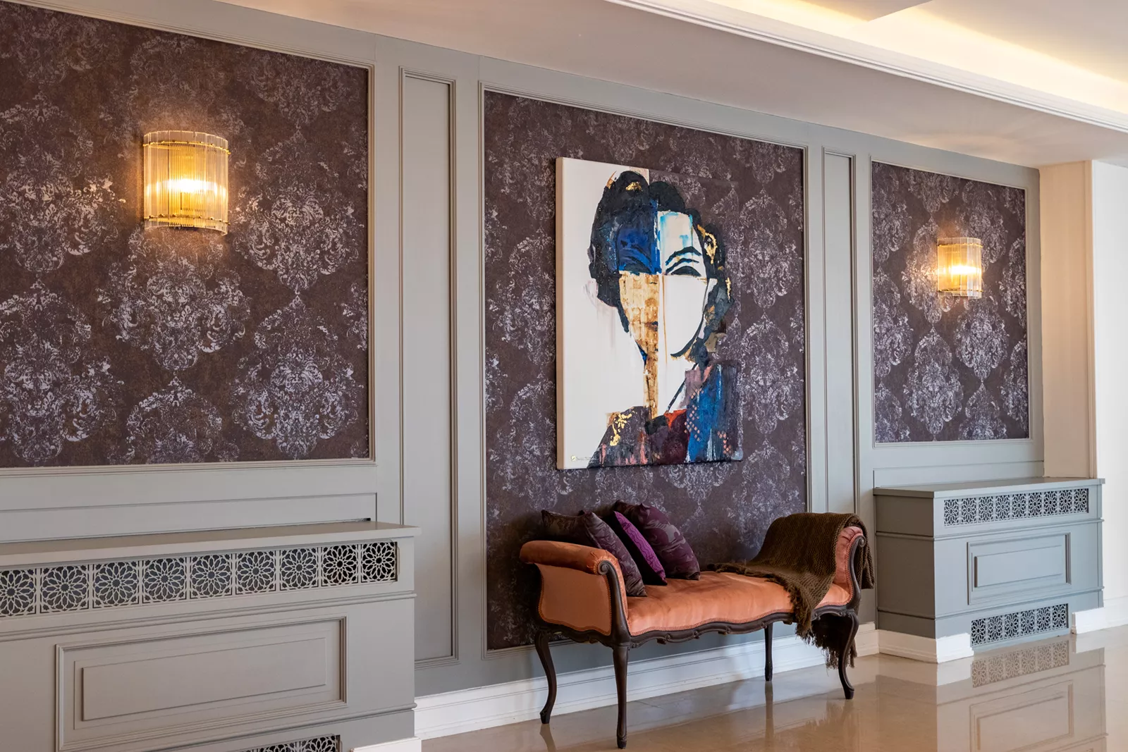 لوستر برج مسکونی اسپادانا مشهد