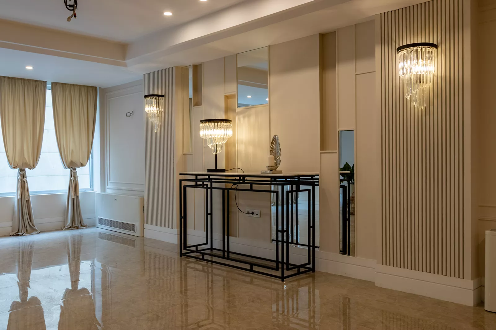 لوستر دیوار و رومیزی