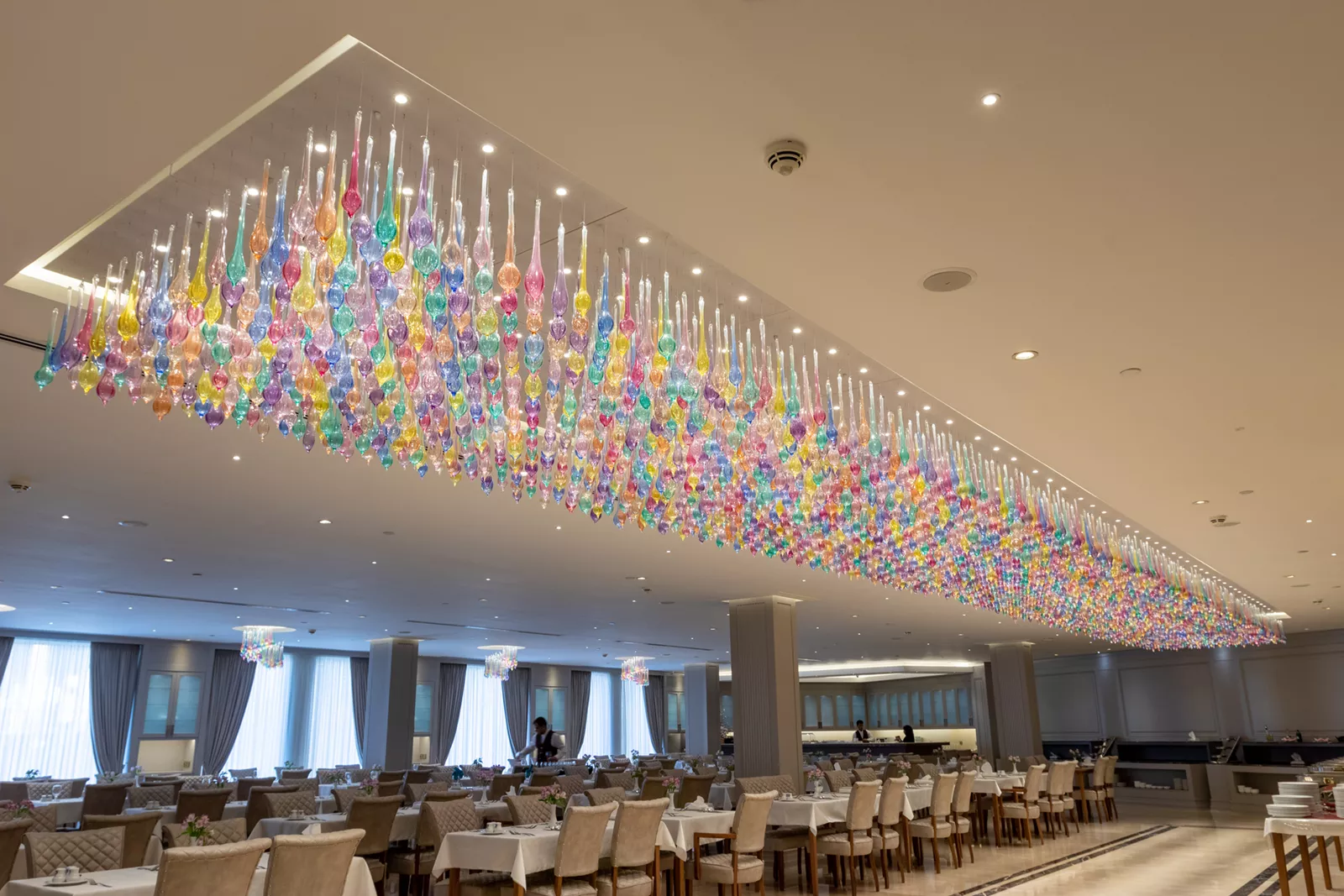 لوستر ریزشی هتلی مدل ویکتوریا